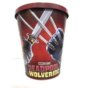 Deadpool & Wolverine Movie Collectors Popcorn Bucket + Lid